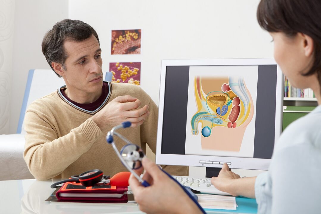 doctor's consultation for prostate