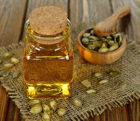 Oily pumpkin seeds are effective by prostate